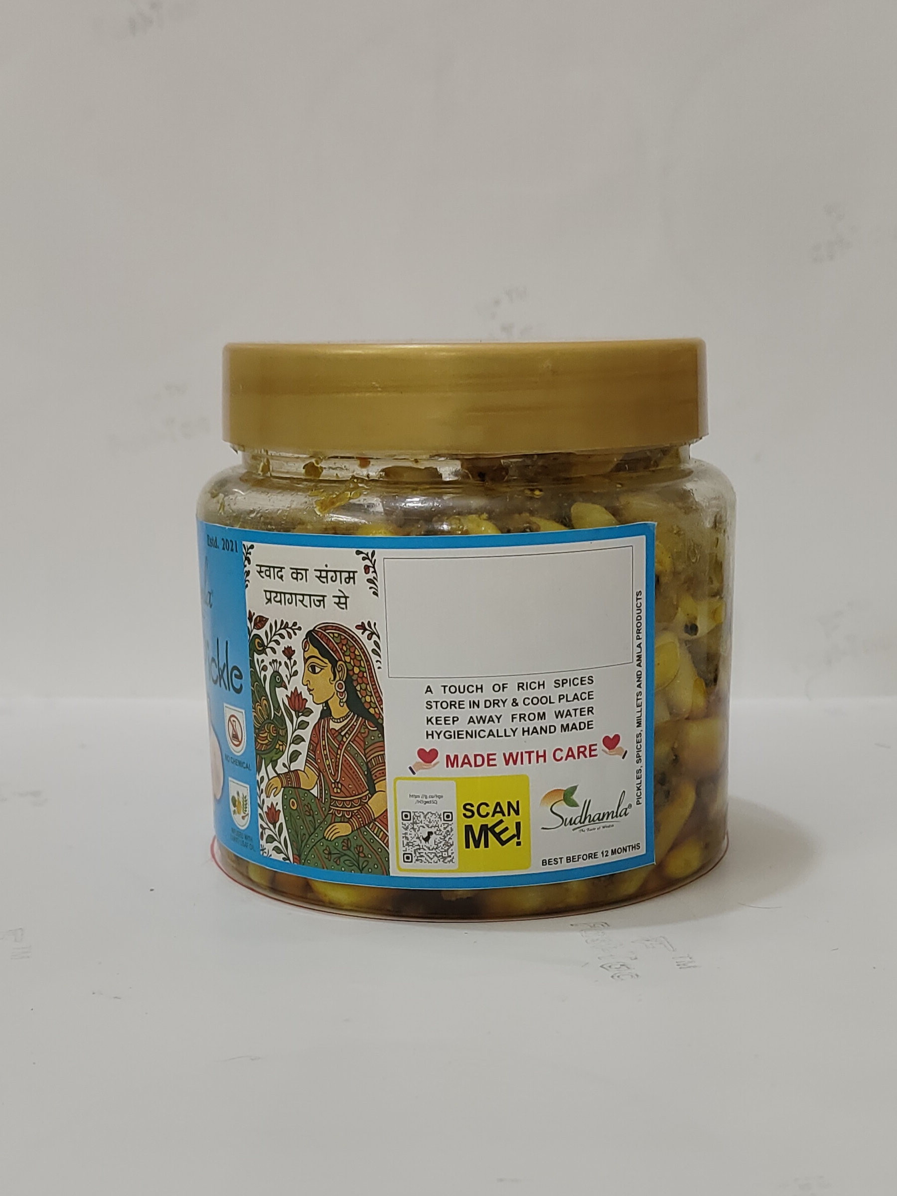 Buy Homemade Garlic Pickle Online | Spicy Lehsun ka achar - Image 3