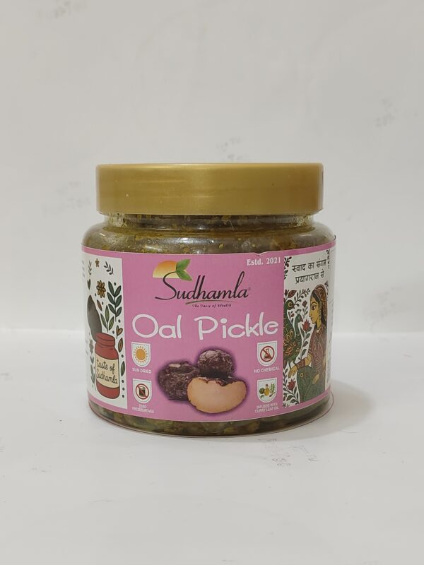 Homemade Oal Pickle Online Spicy Jimikand Achar
