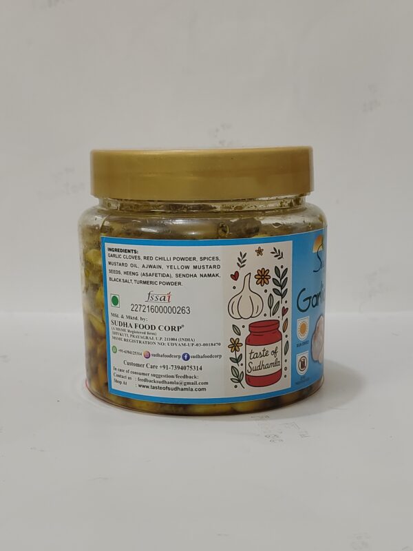 Homemade Garlic Pickle -Lehsun ka achar