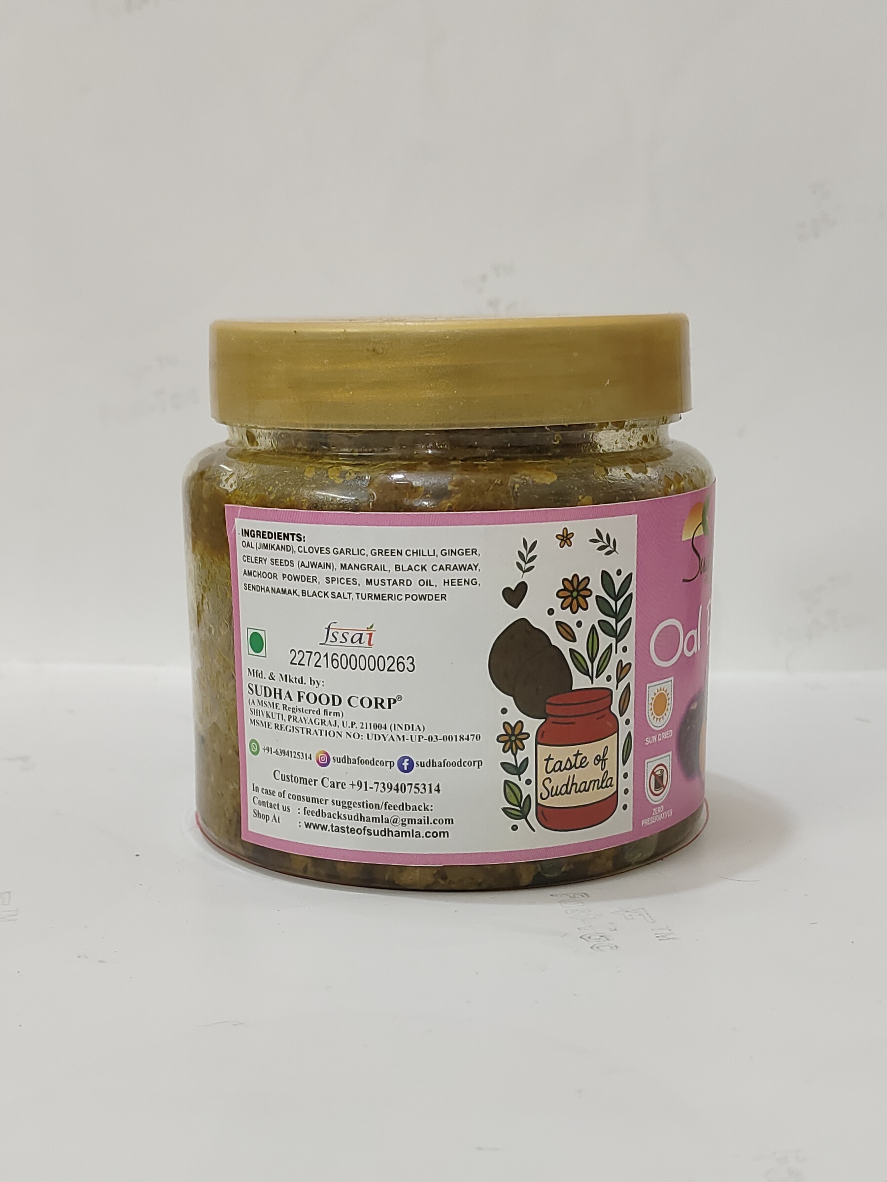 Homemade Oal Pickle Online | Spicy Jimikand Achar - Image 3
